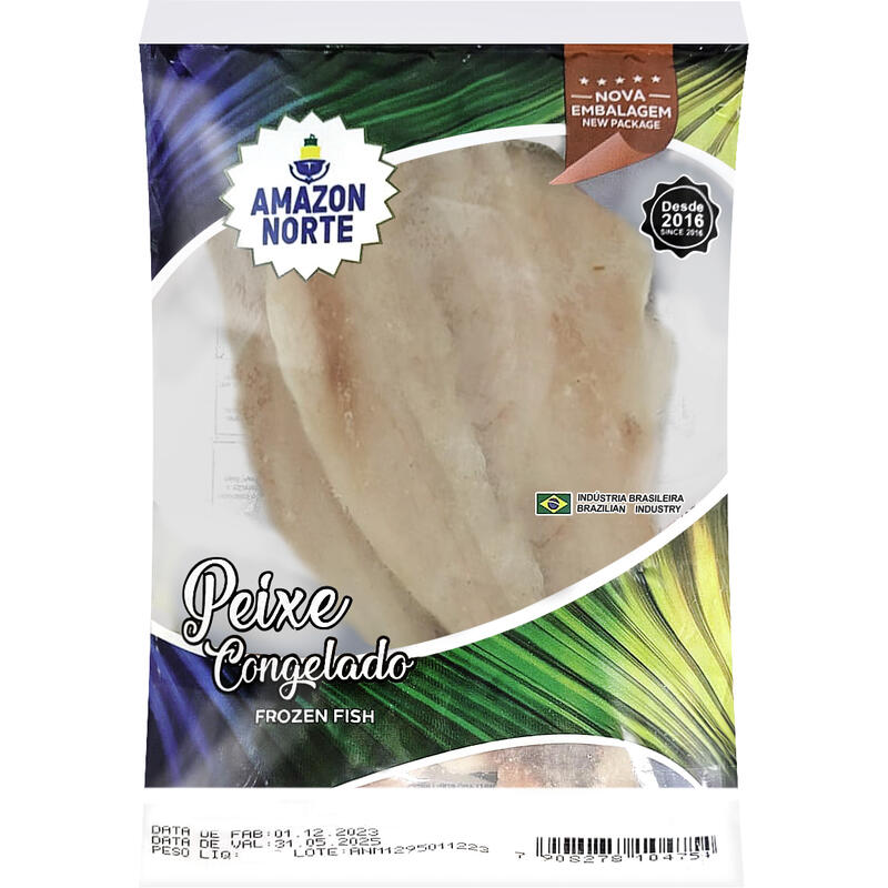 Filé de Peixe Amazon Norte Cong Pescada Espalmada 500g