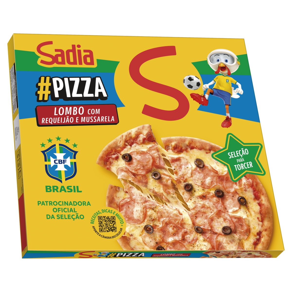 Pizza Sadia Lombo com Catupiry 460g
