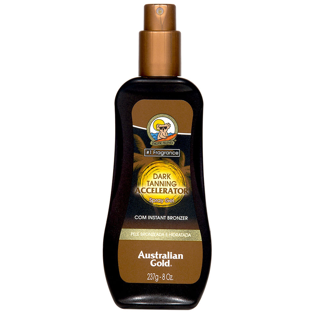 Bronzeador Spray Gel Accelerator Australian Gold 237g