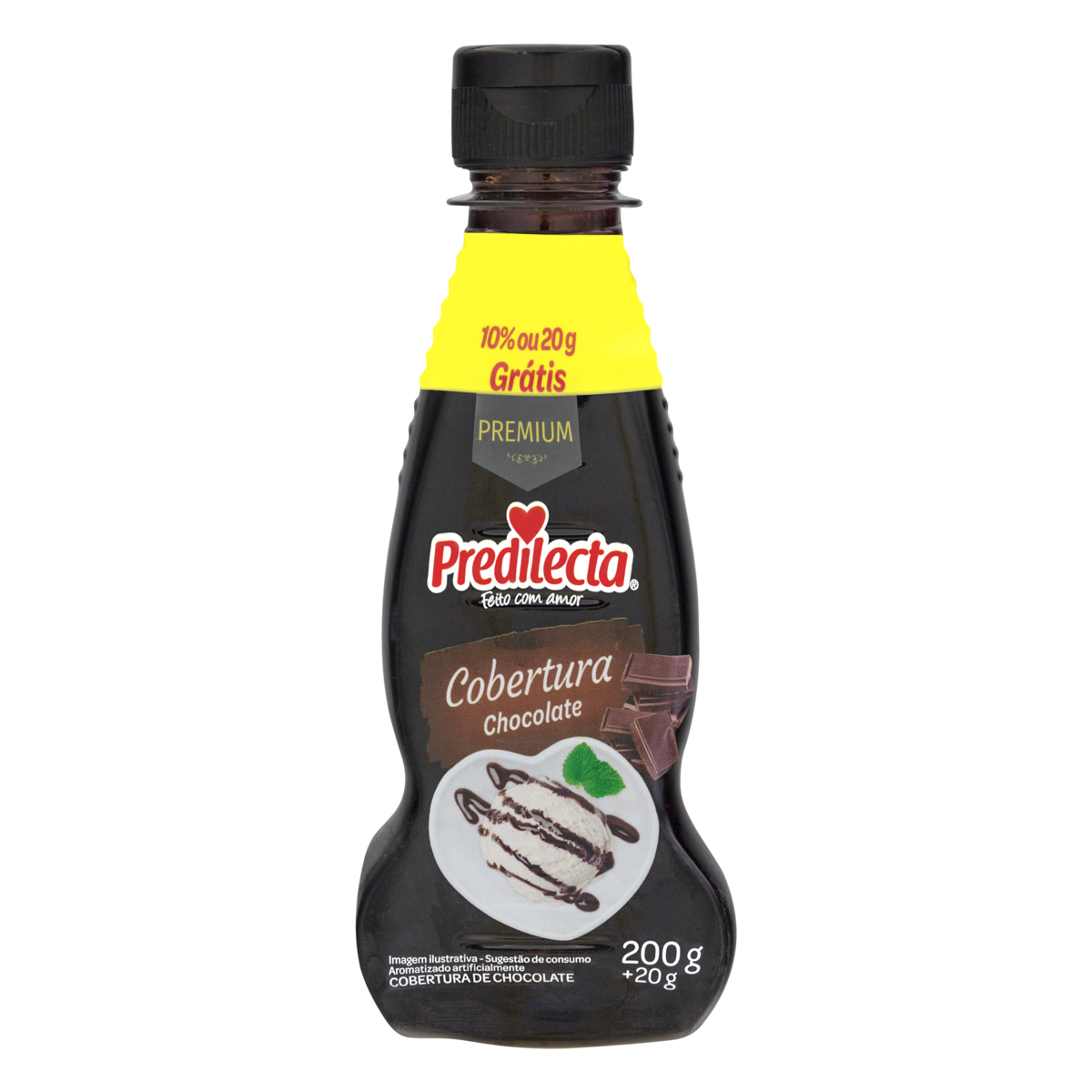 Cobertura Premium Chocolate PREDILECTA 200g