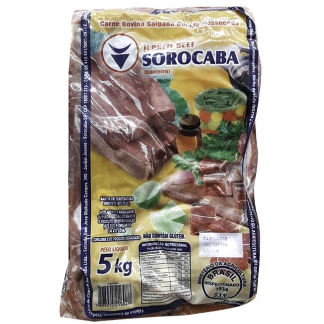 Charque Sorocaba Jerked Beef Dianteiro 5kg