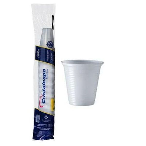Copo Descartável Cristalcopo 300ml - Com 100 Copos - Ref. 720045