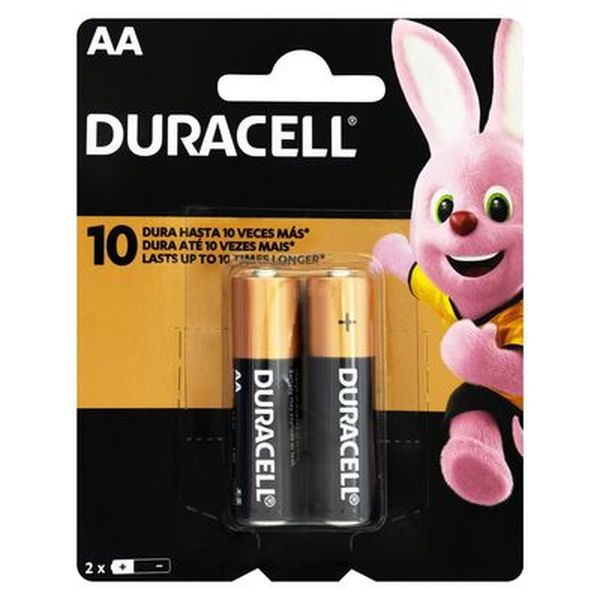 Pilha Duracell Alcalina - AA - Com 2 Pilhas