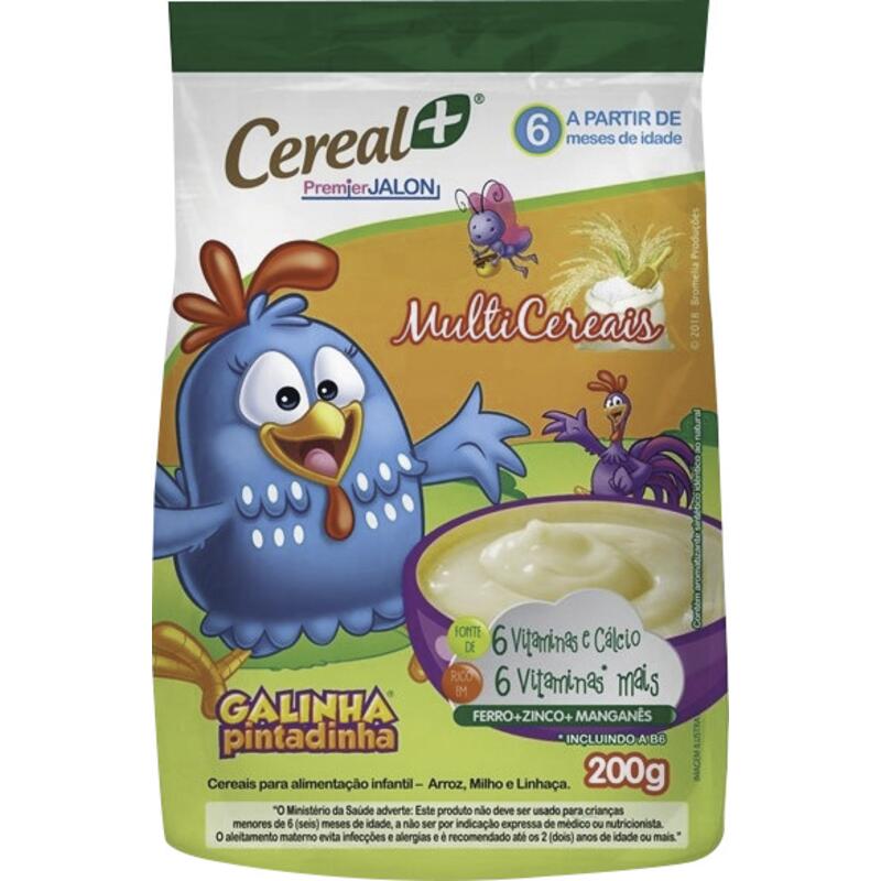 Mingau Cereal Mais Multicereais 200g