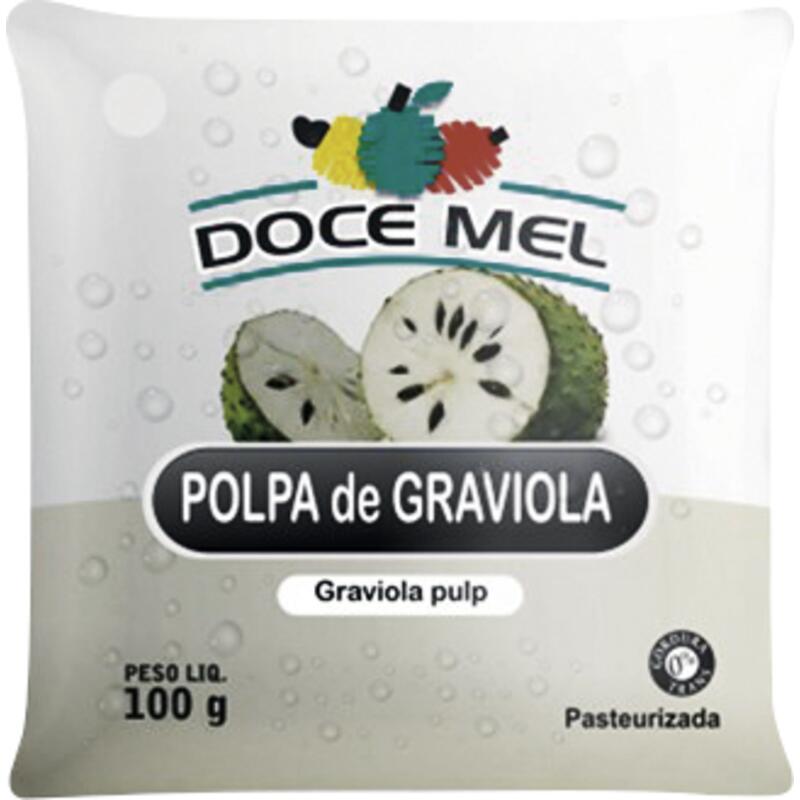 Polpa de Fruta Doce Mel Congelada Graviola 100g