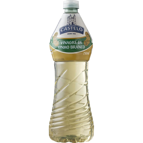 Vinagre de Vinho Branco Castelo 750ml