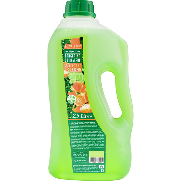 Sabonete Líquido Premisse 2,5 Litros - Tangerina e Chá-verde