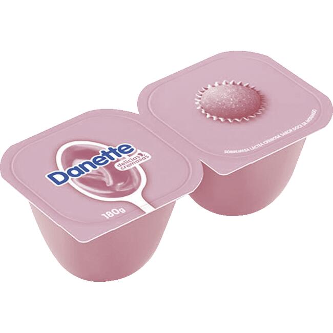Sobremesa Danone Danette Morango 180g