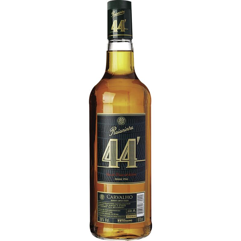 Cachaça Praianinha 44 Carvalho 970ml