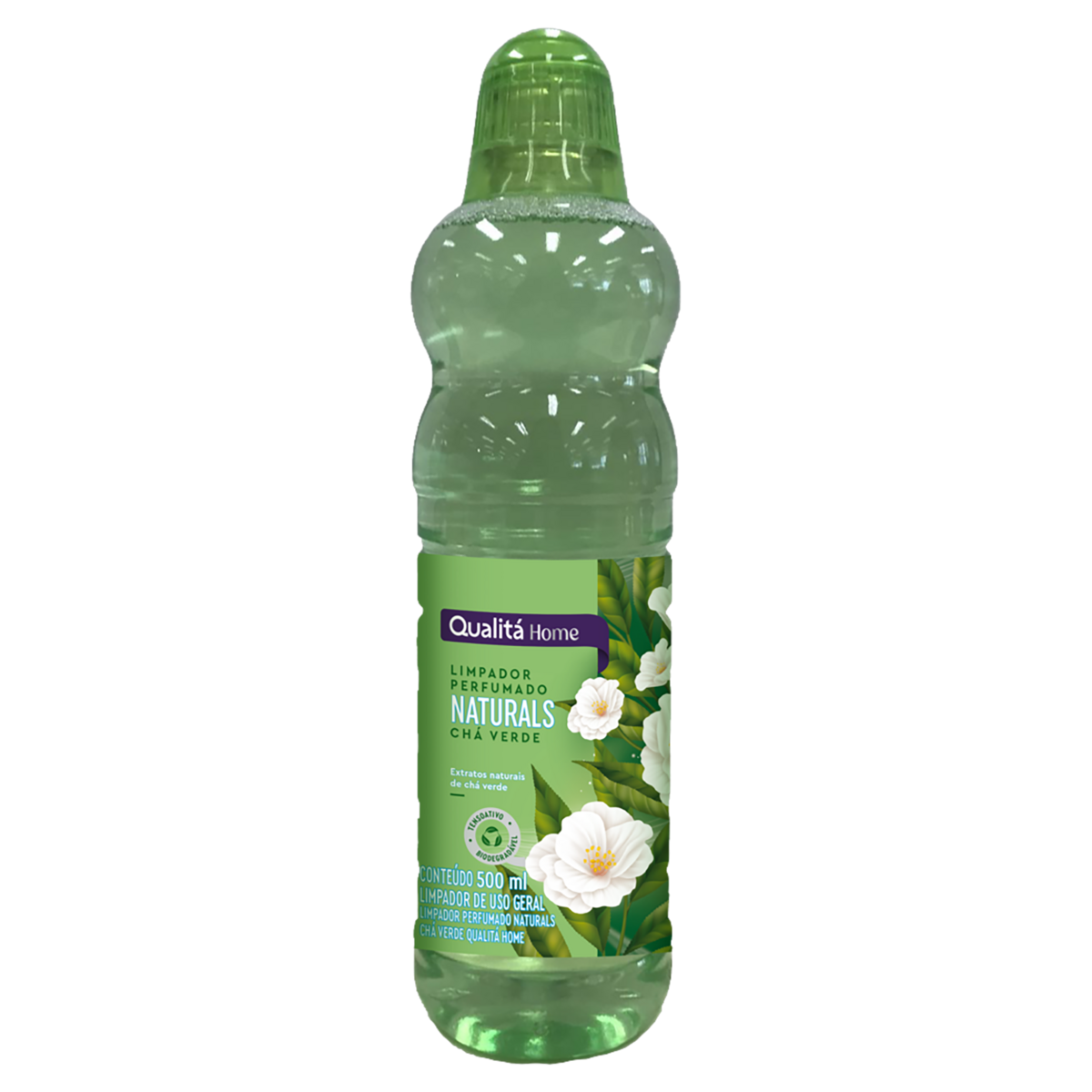 Limpador Perfumado Chá Verde Qualitá Home Naturals Frasco 500ml
