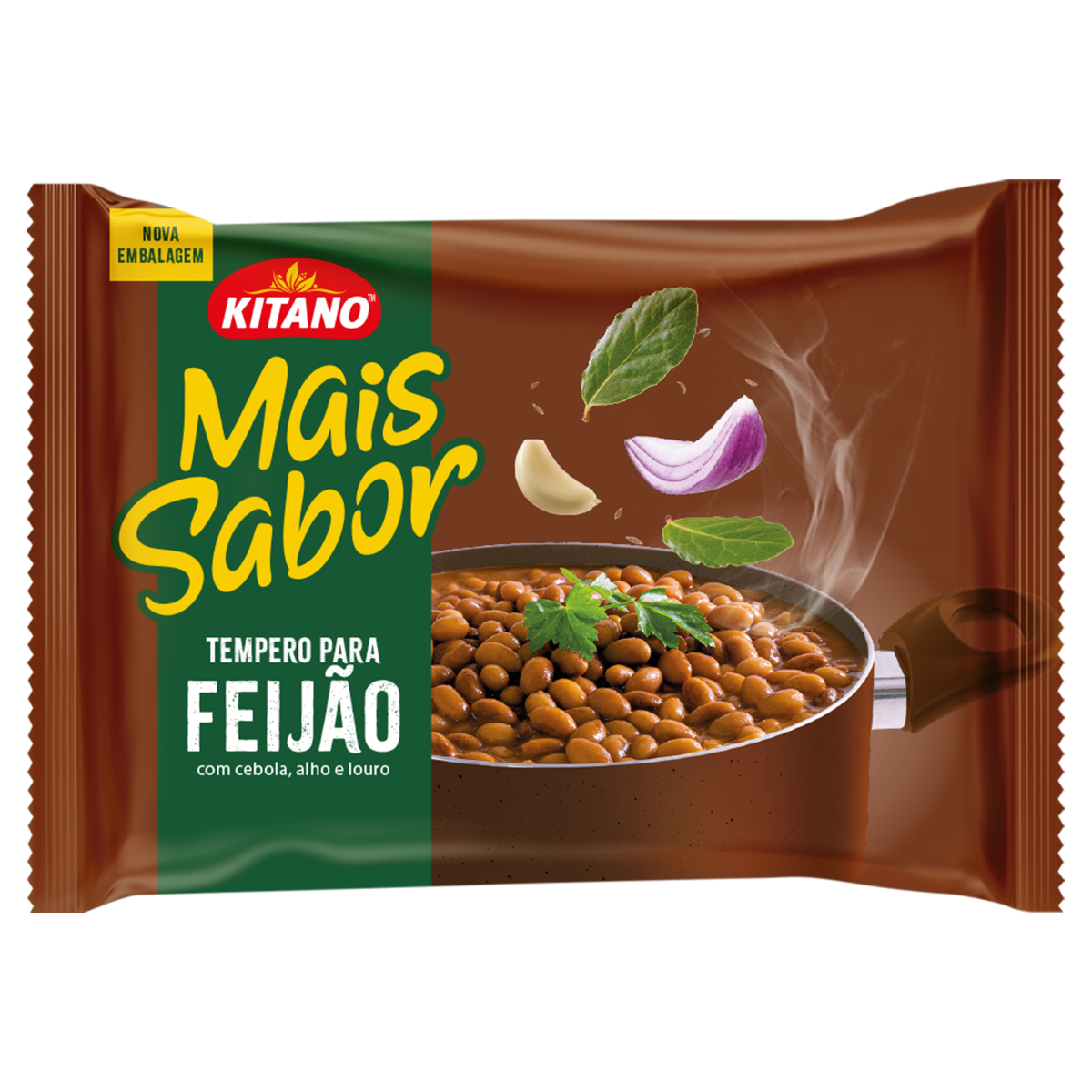 Tempero para Feijão Mais Sabor KITANO Pacote 60g