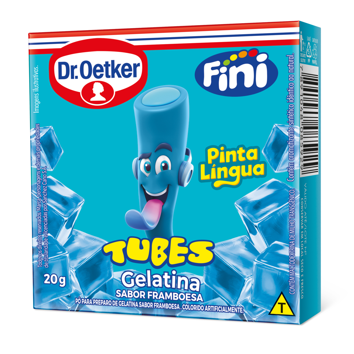 GELATI TUBE FINI 20G