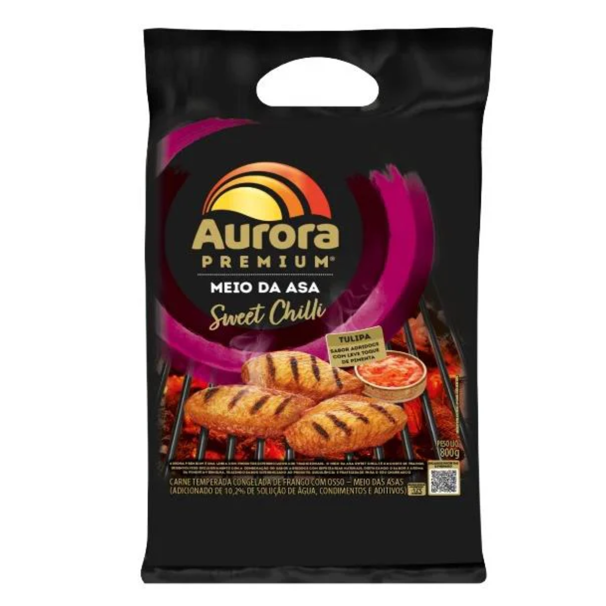Meio Das Asas Premium Aurora 800g