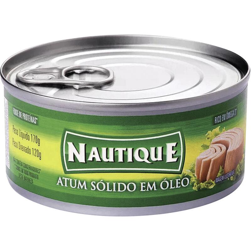 Atum Sólido Nautique Óleo 120g