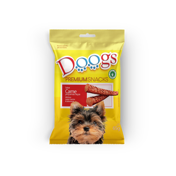 Ração Doogs Palito Carne 65G