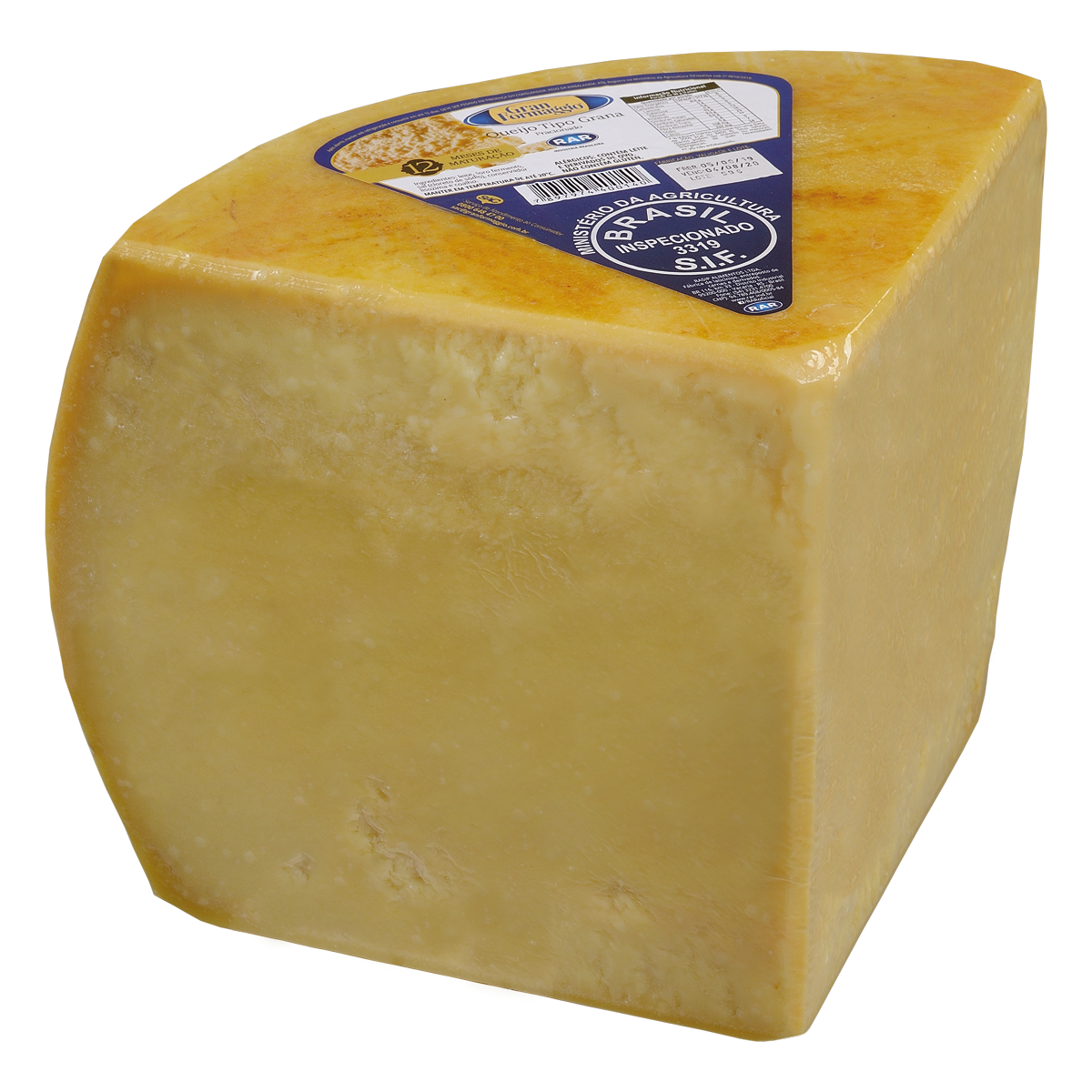 Queijo Parmesão Gran FORMAGGIO Pedaço 150g