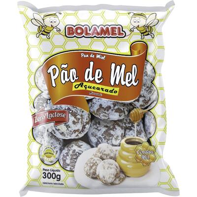 Pão de Mel Bolamel Açucarado 300g
