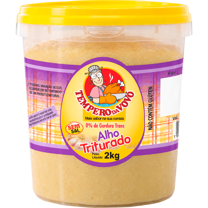 Alho Tempero da Vovó Triturado 2kg