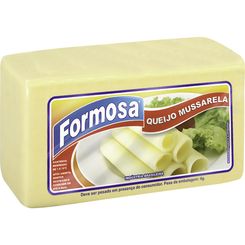 Queijo Mussarela Formosa Preço por quilo na peça