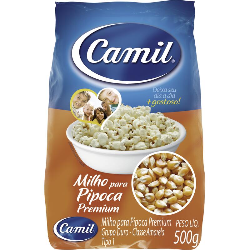 Milho para Pipoca Camil 500g