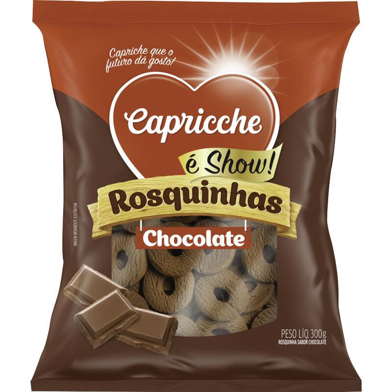 Biscoito Rosquinha Capricche Chocolate 300g