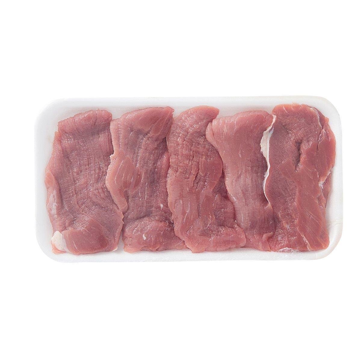 Filé De Escalope Suíno Resfriado Pedaço 500g