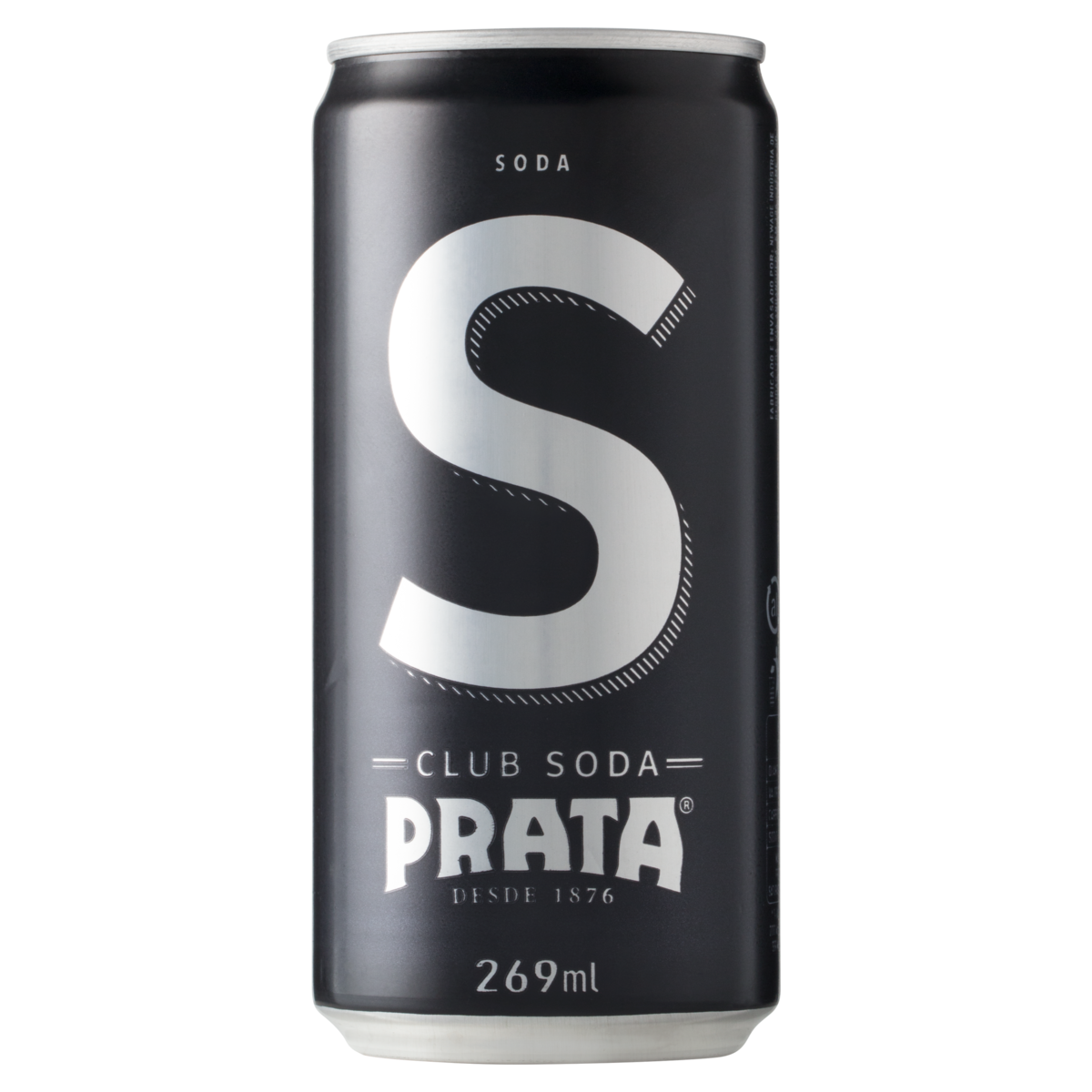 Refrigerante Soda Prata Club Soda Lata 269ml