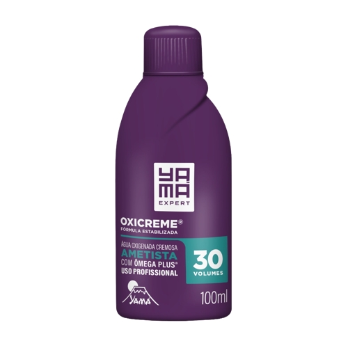 Água Oxigenada Yamá Oxicreme Profissional Ametista 30 Volumes 100ml