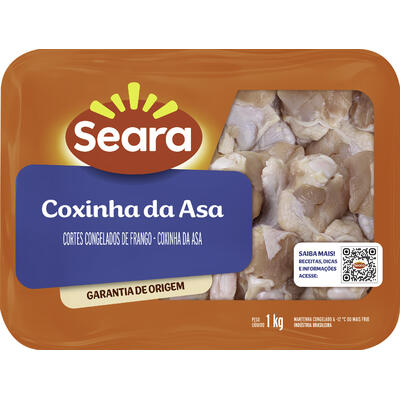 Coxinha da Asa de Frango Seara Congelada 1kg