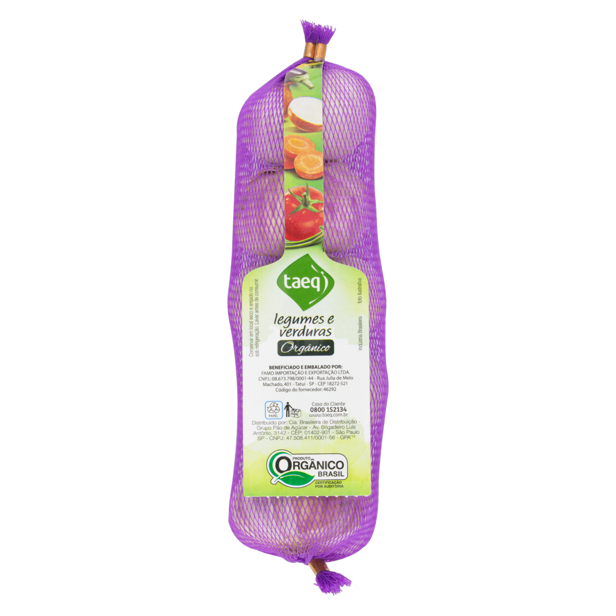Alho Roxo Especial Orgânico Taeq 150g