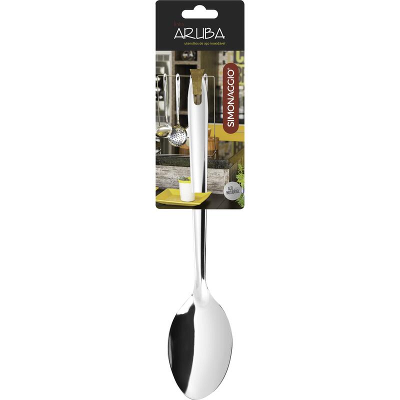 Colher de Arroz Inox Simonaggio Aruba un