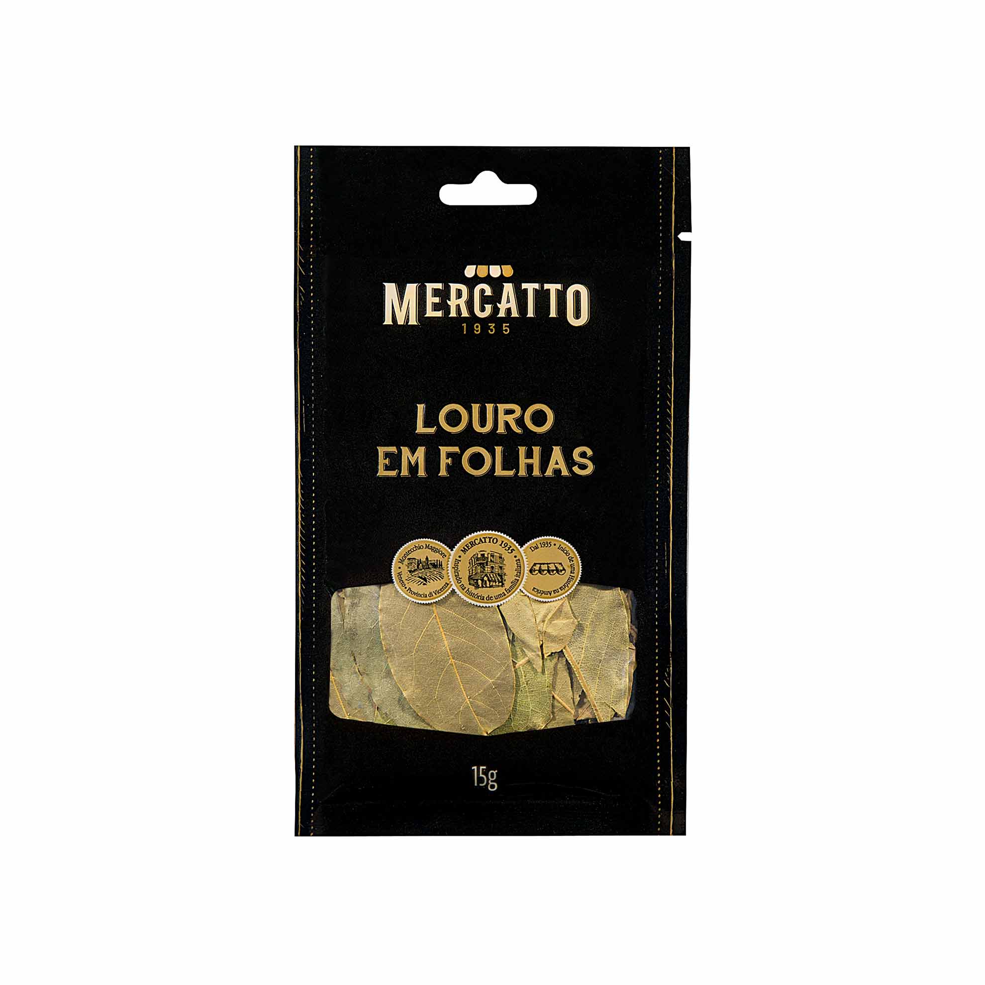 Louro em Folhas Mercatto 15g