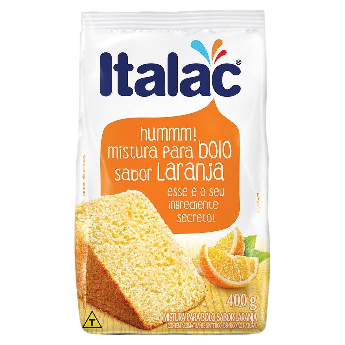 Mistura para Bolo Sabor Laranja ITALAC 400g