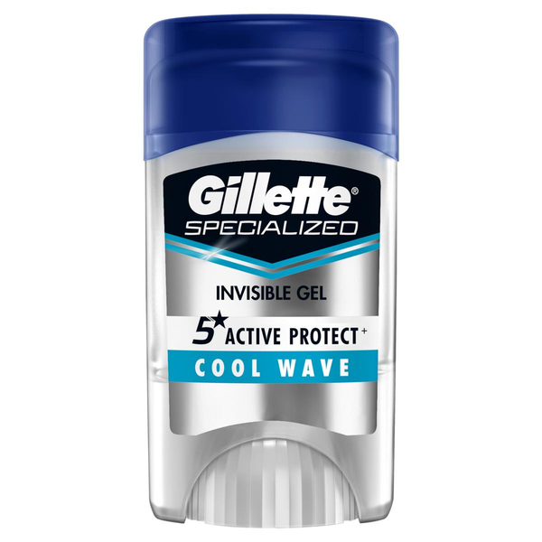 GILLETTE Specialized Cool Wave gel Antitranspirante 45g