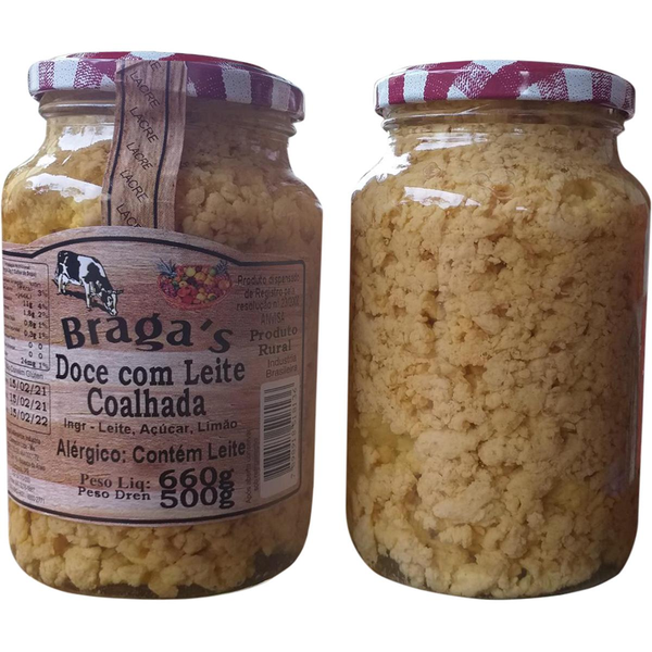 Doce Bragas 660g - Com Coalhada
