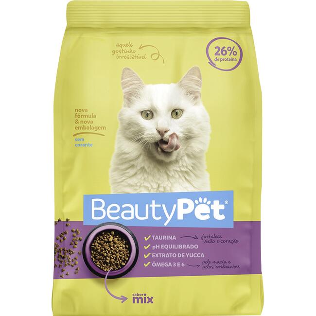 Alimento para Gatos Beauty Pet Mix 1kg
