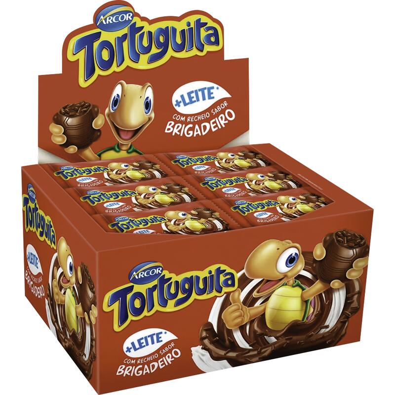 Chocolate Tortuguita Arcor Brigadeiro 24x15,5g