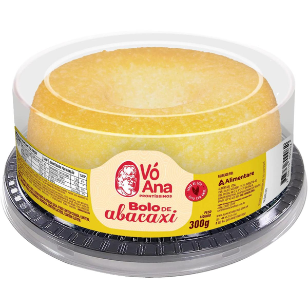 Bolo Vó Ana 300g - Abacaxi