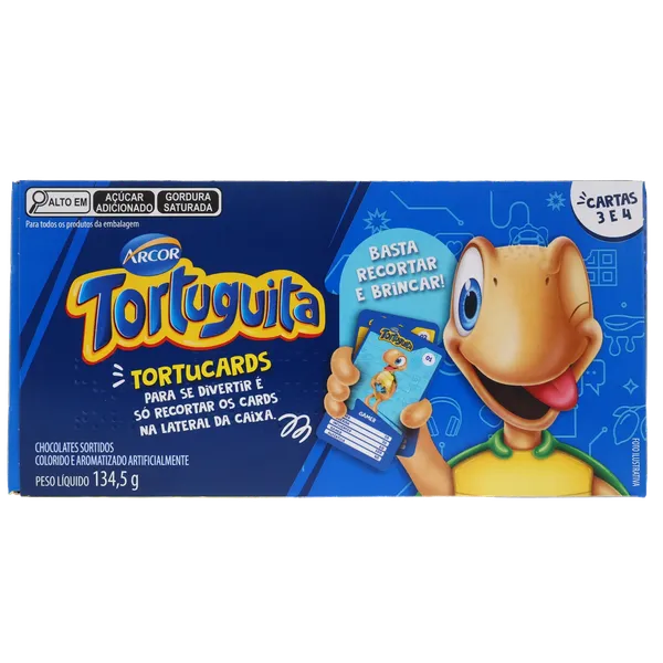 Bombom Arcor 134,5g - Tortuguita - Mix