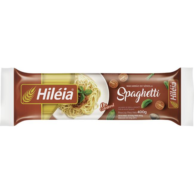 Macarrão de Sêmola Hiléia Espaguete 400g