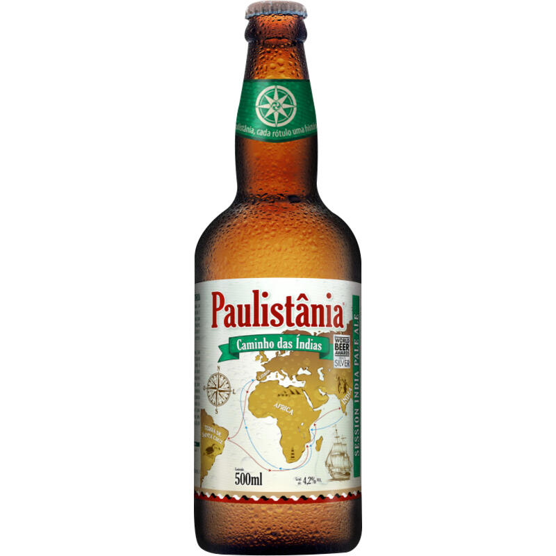 Cerveja Paulistânia Caminho das Índias 500ml