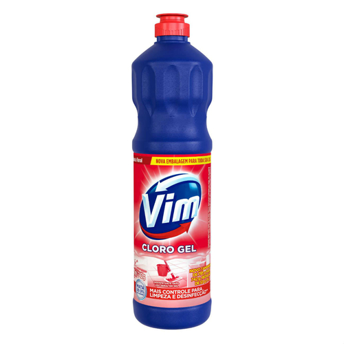 Desinfetante Cloro Gel Floral Vim Squeeze 700ml