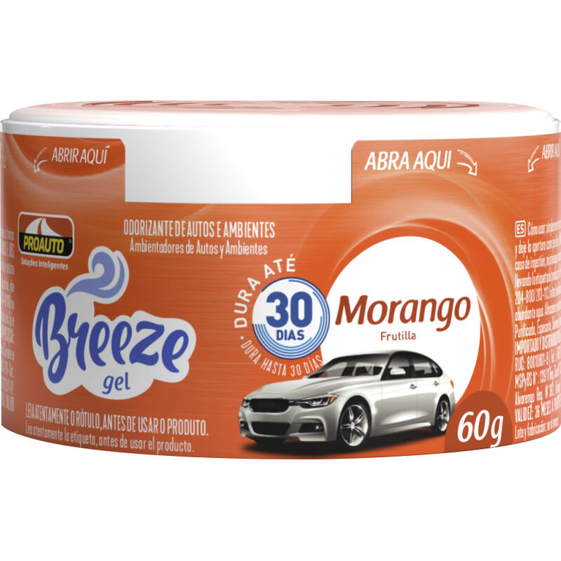 Odorizante em Gel Proauto Morango 60g