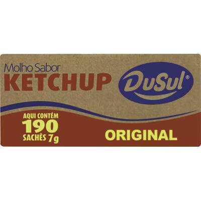 Molho Sabor Ketchup Dusul Minissachê 190x7g