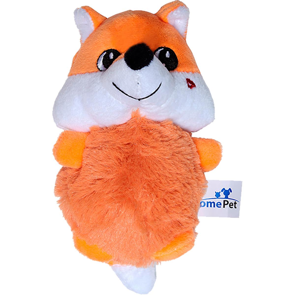 Brinquedo Homepet Pelúcia - Raposa Laranja - Ref. H11007004Z7925