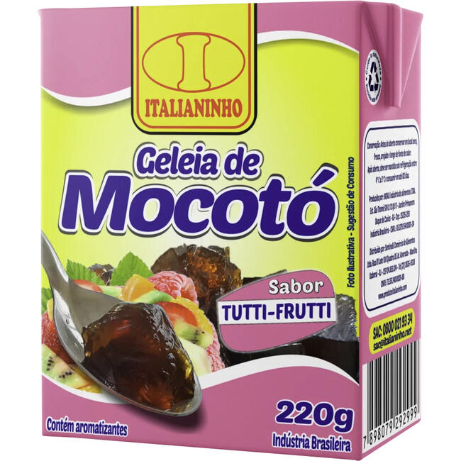 Geleia de Mocotó Italianinho Tutti-Frutti 220g