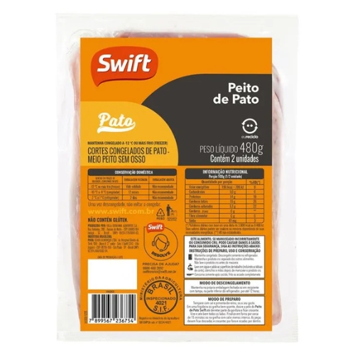 Peito de Pato Swift 480g