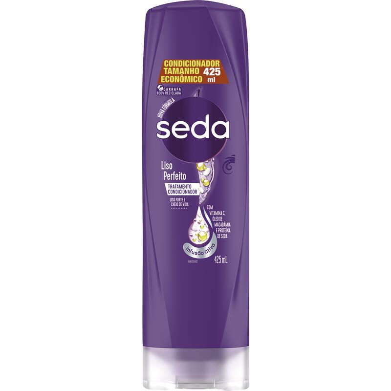 Condicionador Seda Liso perfeito 425ml