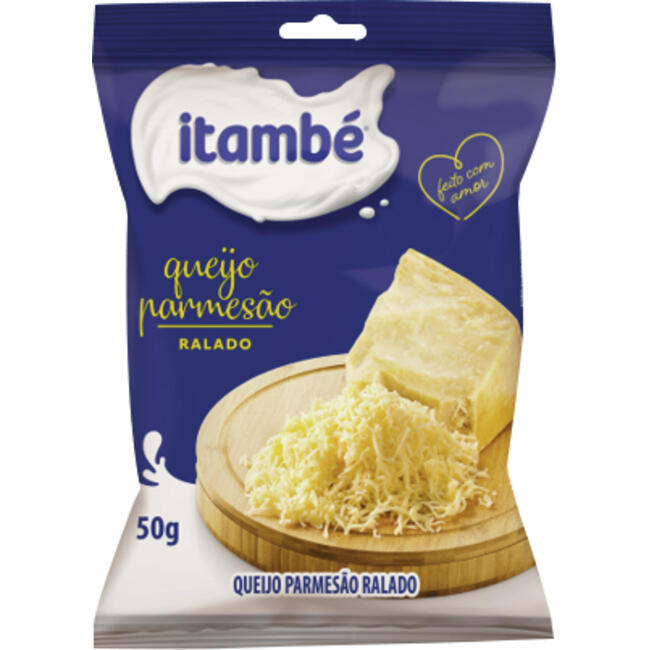 Queijo Parmesão Ralado Itambé Pacote 50g