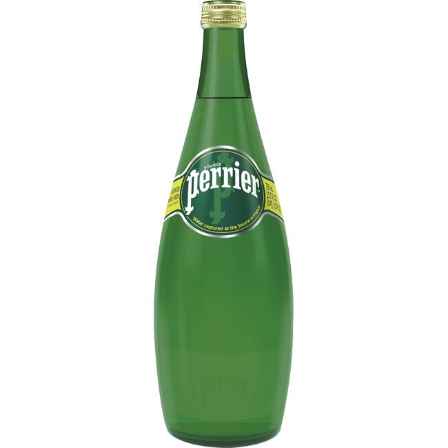 Água Mineral Natural com Gás Perrier Garrafa 750ml
